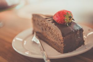 ケーキの写真