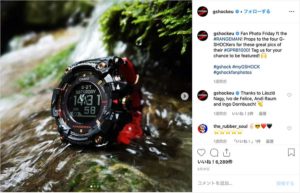 G-SHOCK(@gshockeu)公式Instagramより