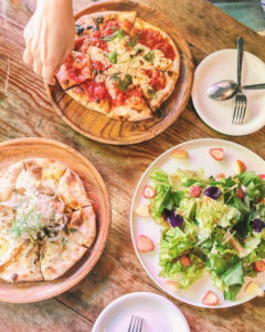 野菜はペタっとした印象にならないよう注意